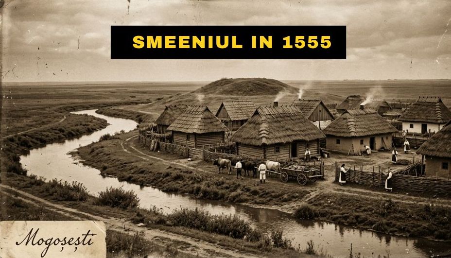 Povestea Smeeniului. Dacă trăiai în anul 1555, nu ai fi spus că ești din Smeeni, ci din Mogoșești