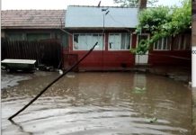 Potop peste Smeeni: două gospodării salvate în ultimul moment, iar DJ 203D a fost acoperit de ape după o rupere de nori