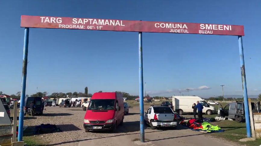La Smeeni se află cel mai mare târg de produse agro-alimentare din zona de sud a judetului Buzău